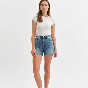 Daze Denim Bottom Line High Rise Vintage Shorts